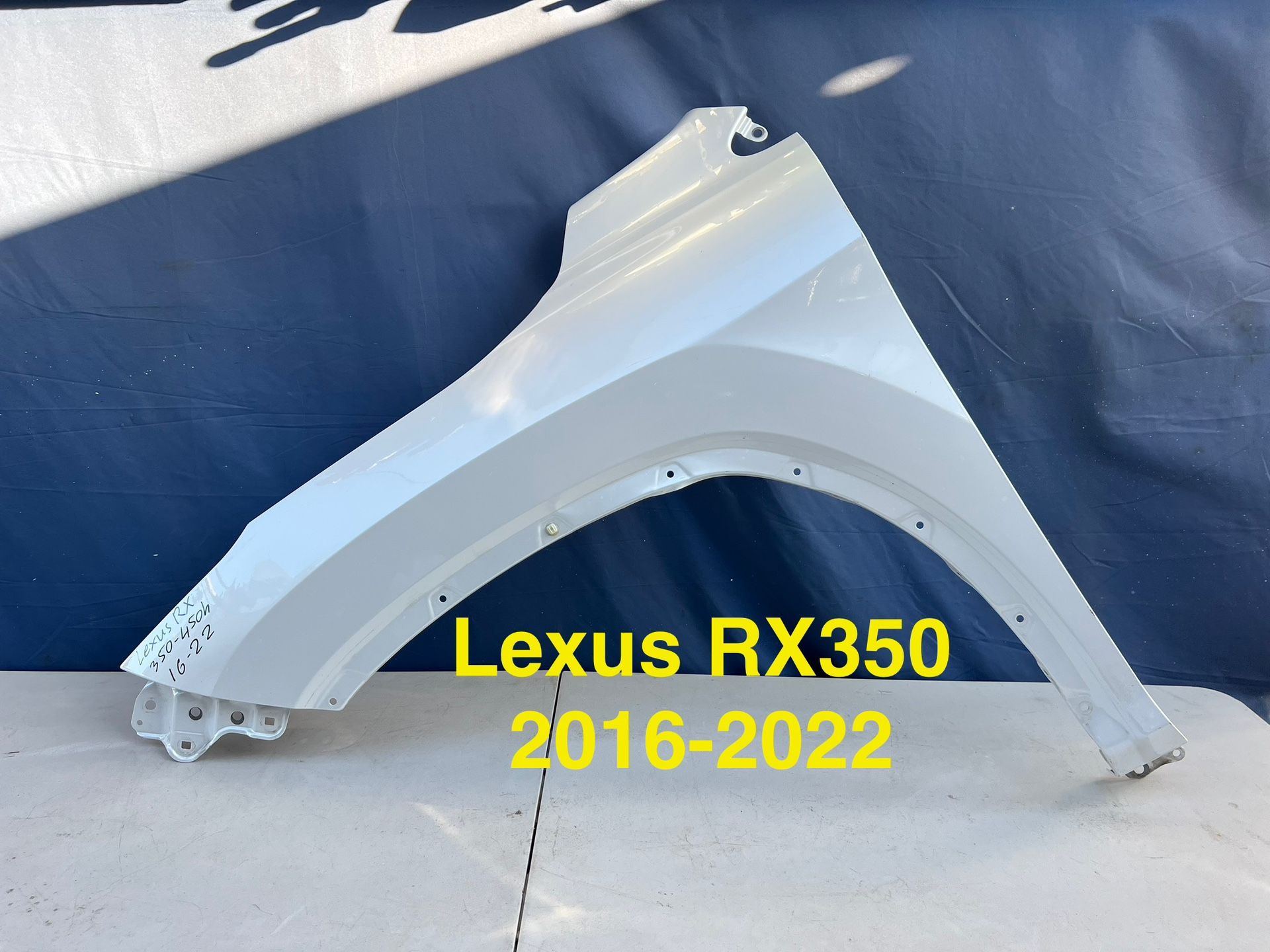 2016-2022 Lexus Rx350 Rx450h Fender OEM