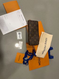 Authentic Louie Vuitton Clemence Wallet Rose Ballerine