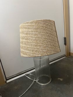 Glass Table top Lamp