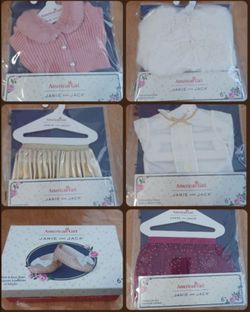 American Girl Janie and Jack Mix and match Bundle 6 pieces