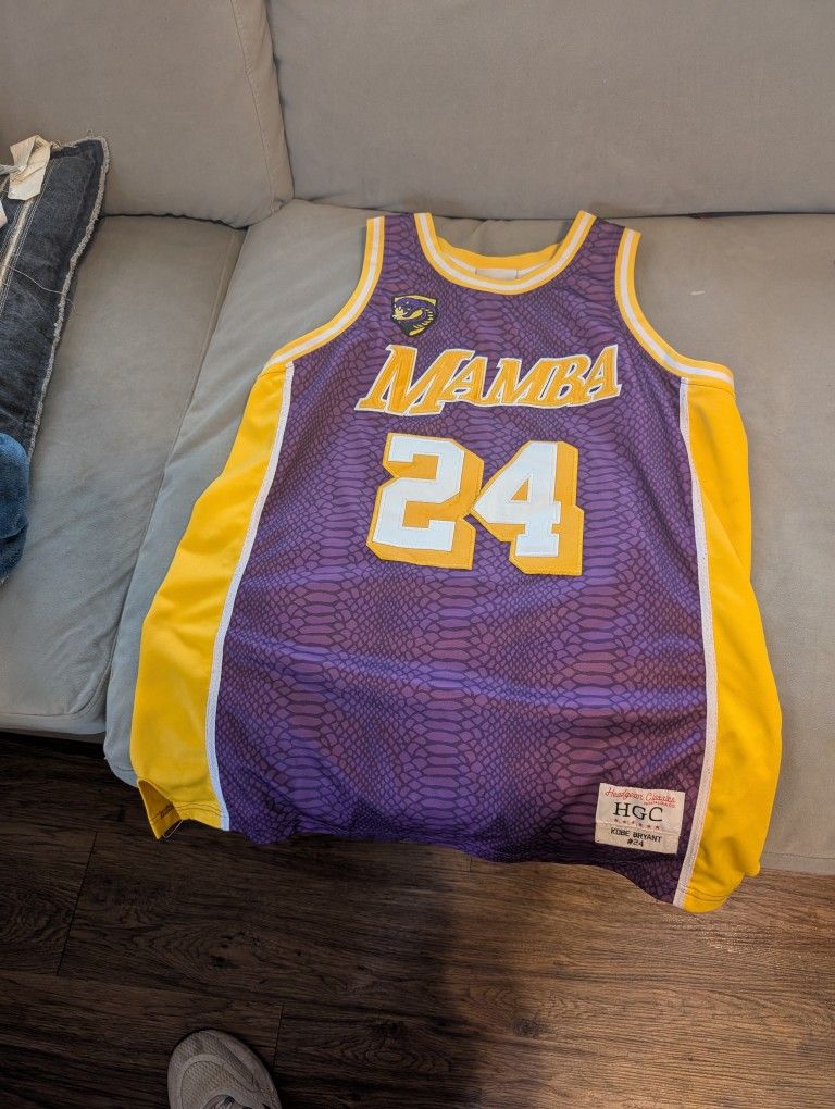 Kobe Bryant Mamba Jersey 3X