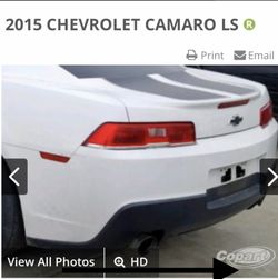 2015 camaro bumper