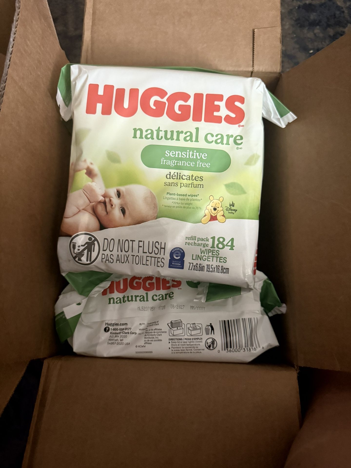 Huggies Natural Care Wipes
