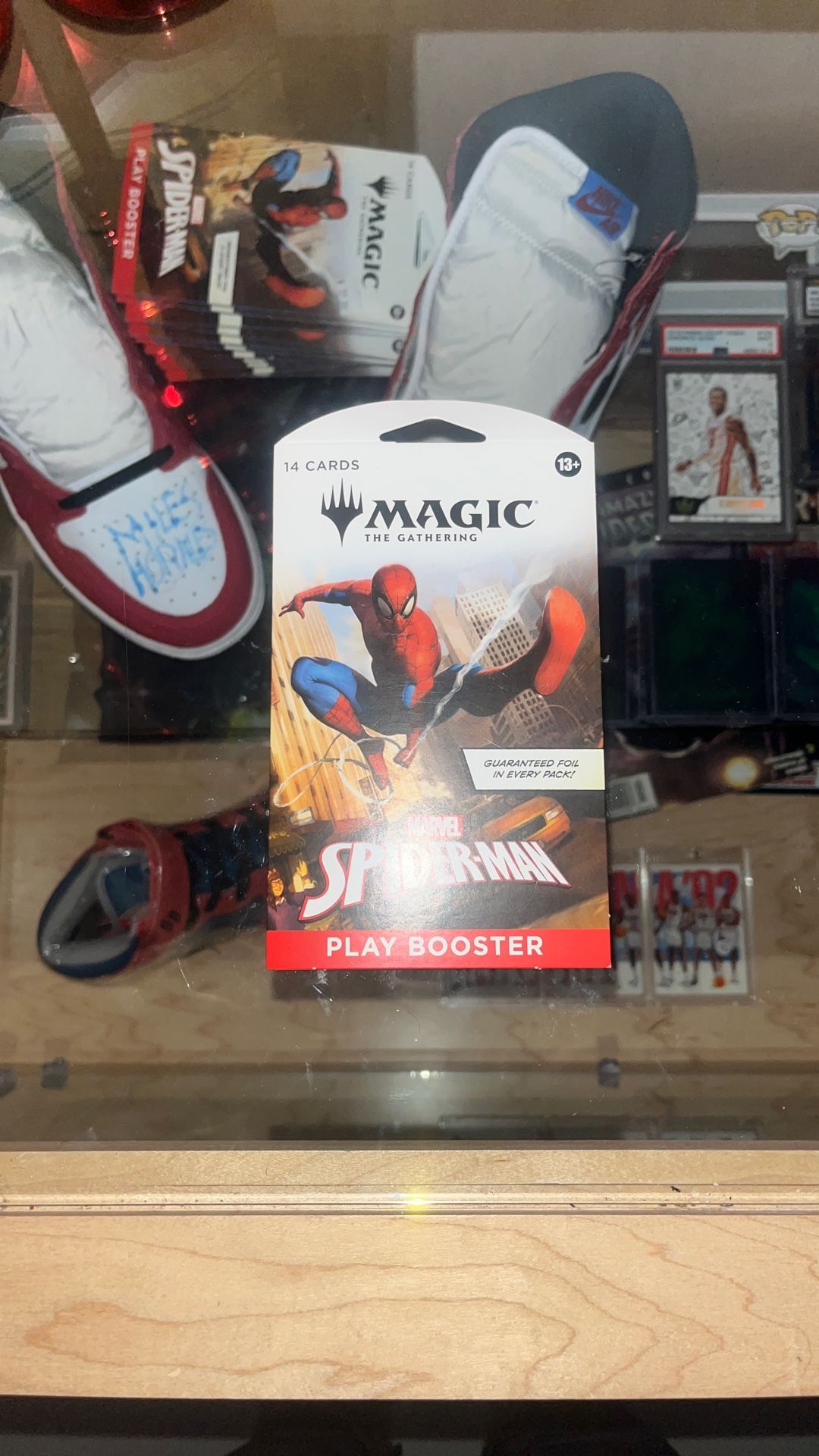 Magic The Gathering x Spiderman Sleeved Booster Packs