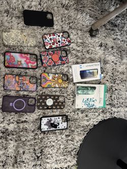 iPhone 13 cases + screen protectors