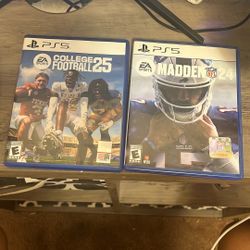 College Football 25 Madden 24 Ps5 Apple Pay/cash/cashapp