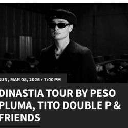 PESO PLUMA - DINASTIA TOUR- SAN BERNANDINO, MARCH 8th
