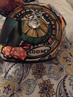 Suomy motorcycle helmet medium