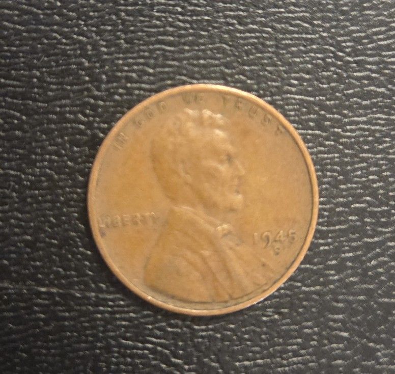 Rare 1945 s penny with error