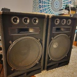 VINTAGE EV 15" LOUDSPEAKER PAIR