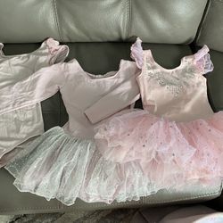 Ballet / Ballerina Outfits 4-5-6 Years 