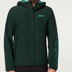 Oakley Elements Shell Jacket Hunter Green Size Large