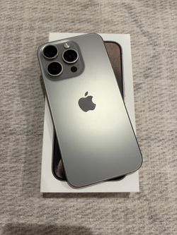 📱Apple iPhone 15 Pro, Natural Titanium, 256gb