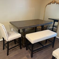 6 Or 8 Person Real Wood Designer Dining Table