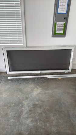 Screen Door with Trim