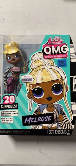 LOL Surprise OMG Melrose Fashion Doll with 20 Surprises – Great Gift for Kids Ages 4+