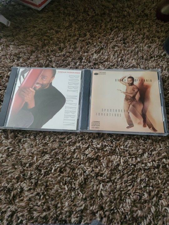 Bobby McFerrin 2 Cds-Simple Pleasures & Spontaneous Intentions *Mint*