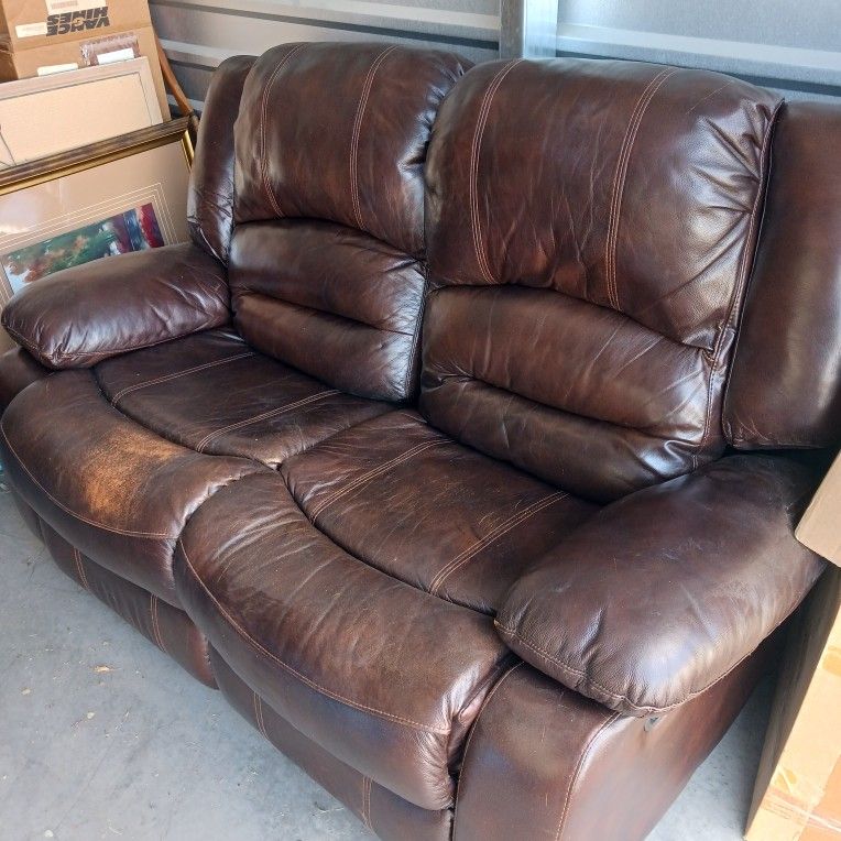 Leather Couch