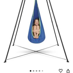 NEW! Sensory Swing with Stand – Indoor Kids / Autism Therapy Swing up to 330 lb