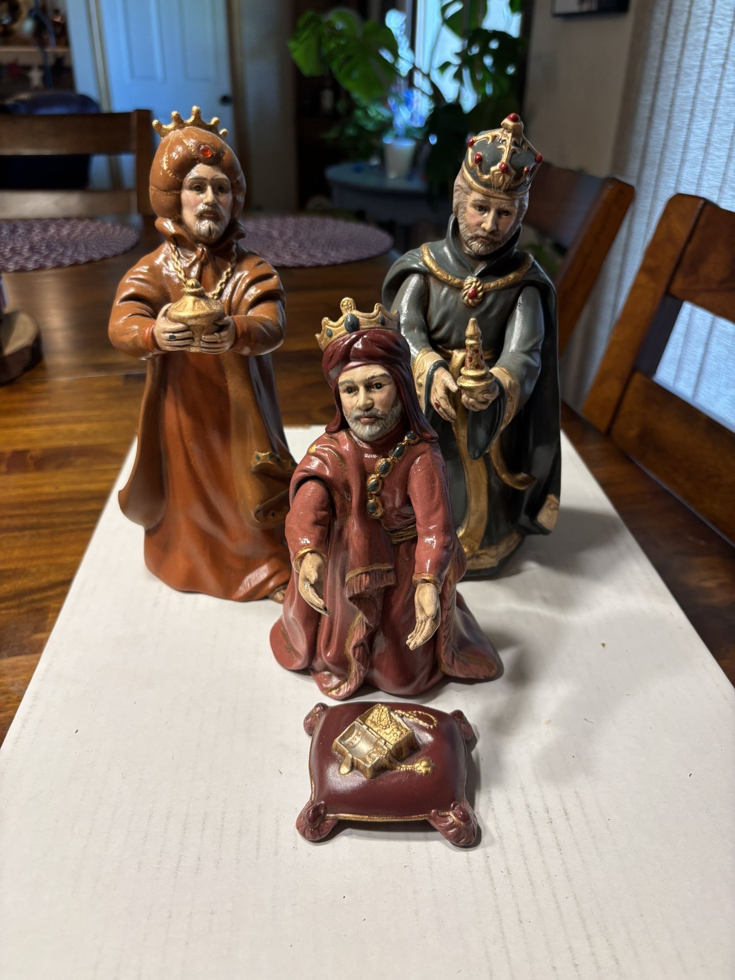 Vintage 3 Wise Men Figurines