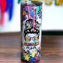Autism Mom Tumbler