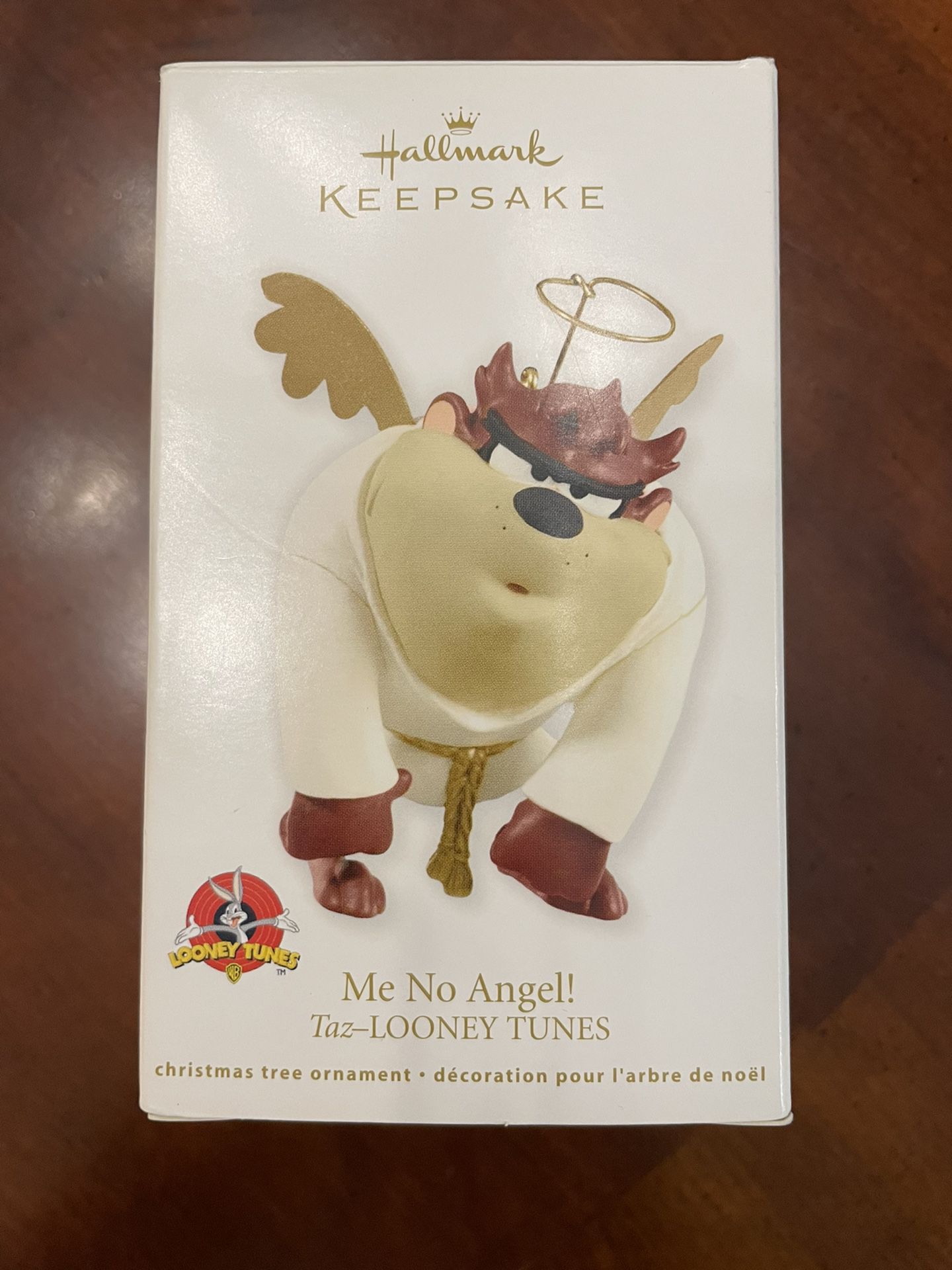 Hallmark Keepsake Ornament - Taz Me No Angel - Looney Tunes