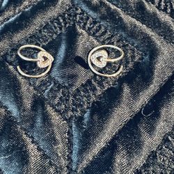 Beautiful 14K Real Gold Earrings 