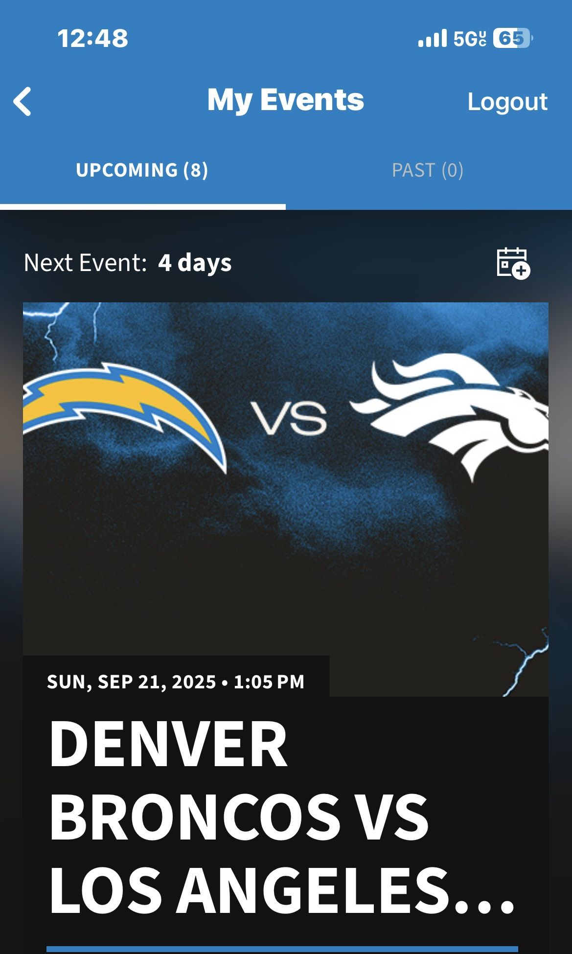 Broncos vs Chargers