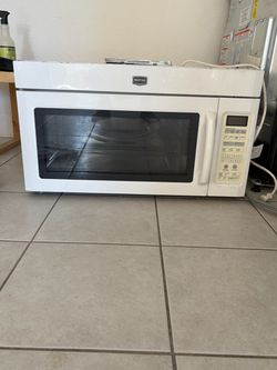 Maytag White  Over-The-Range Microwave