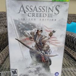 Assassin's Creed 3 Collectors Editon Xbox 360