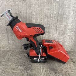 Milwaukee Hackzall Reciprocating Saw w/ 5.0 Batt & Charger