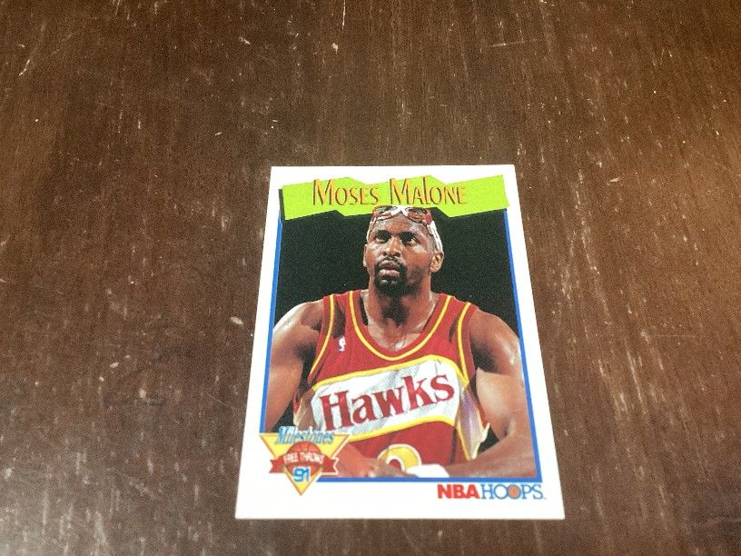 Moses Malone Basketball Card