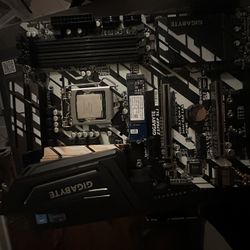 Mother Board And CPU 