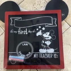 Mickey 1st Day Of School 