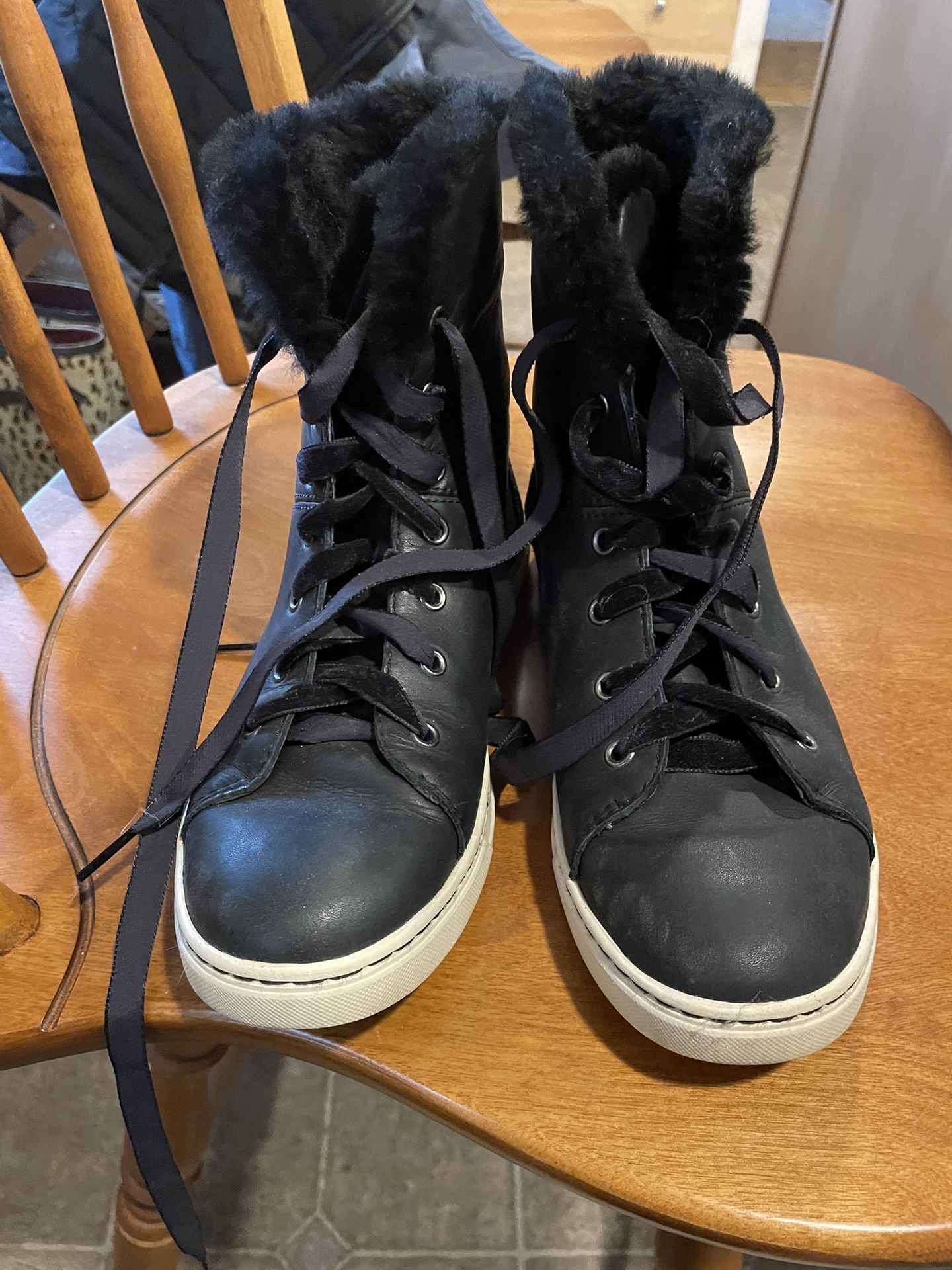 Ugg Velvet Snakeskin Sneakers