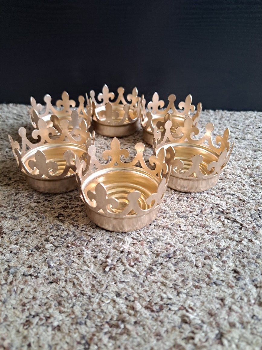 Fleur De Lis Candle Holders