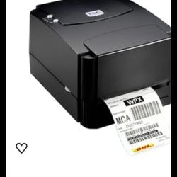 Used w/ new thermal transfer ribbon TSC TTP-244 PRO LABEL PRINTER 