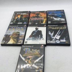 PlayStation 2 Lot of 7 games