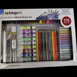 kingart Ultimate Series Mixed Media Set 175 Piece Art Set MPN 34(contact info removed)