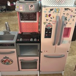 Kids Princess Kitchen With Kitchen Toys