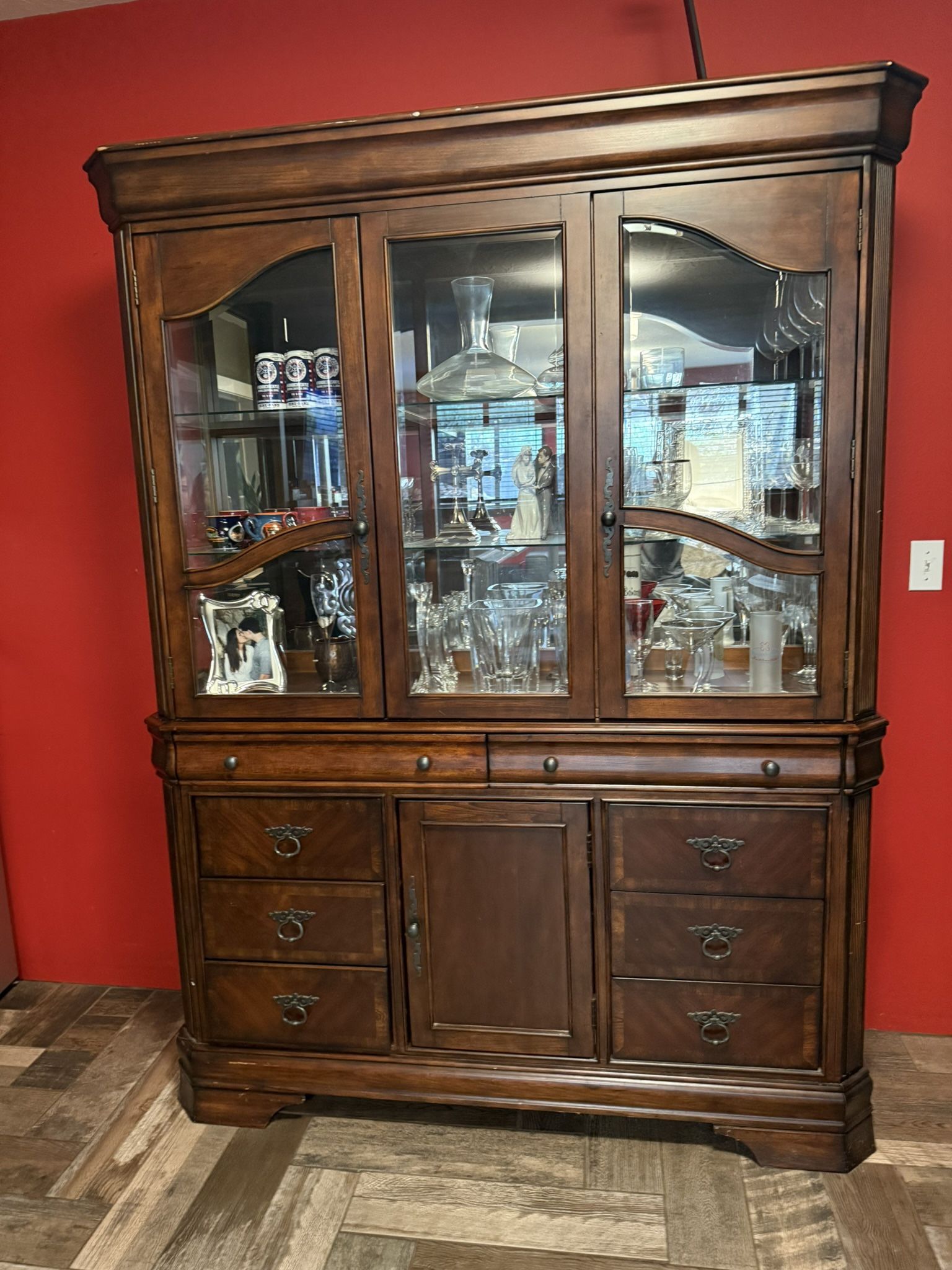 Brown Cherry Buffett And Hutch