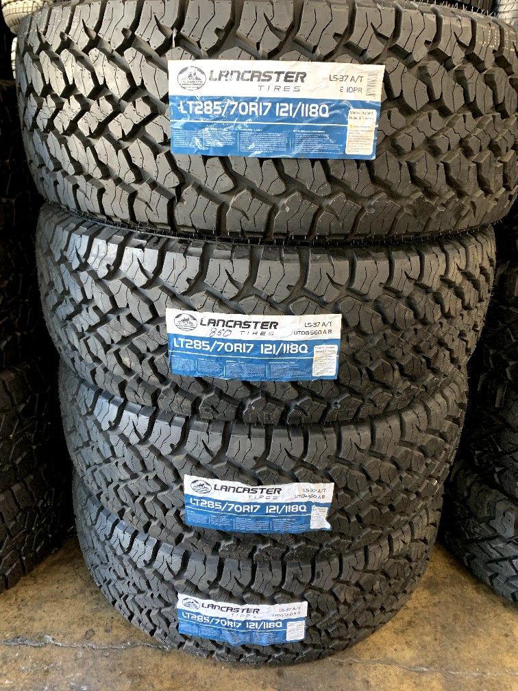 set of brand new tires LT285/70R17 Landcaster for only $850 all four tires