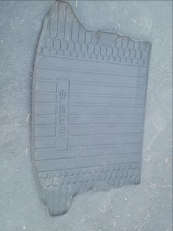Subaru impreza 5 Doors 2017-23 cargo mat