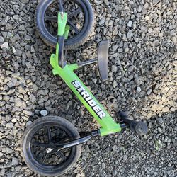 Strider Kids Balance Bike Green