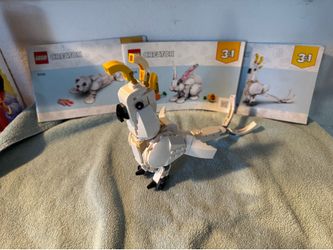 lego 31133 white rabbit 3 in 1