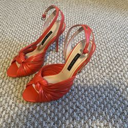 Zara Collection Burnt Red Stilletto Heels