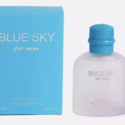 BLUE SKY MEN EAU DE COLOGNE TOILETTE PARFUM PERFUME 3.8 OZ 