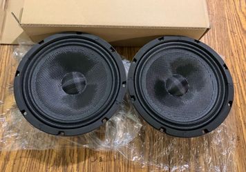 New Pair Kong Audio 8" Slim Mount Miidrange Speakers (80 per pair)