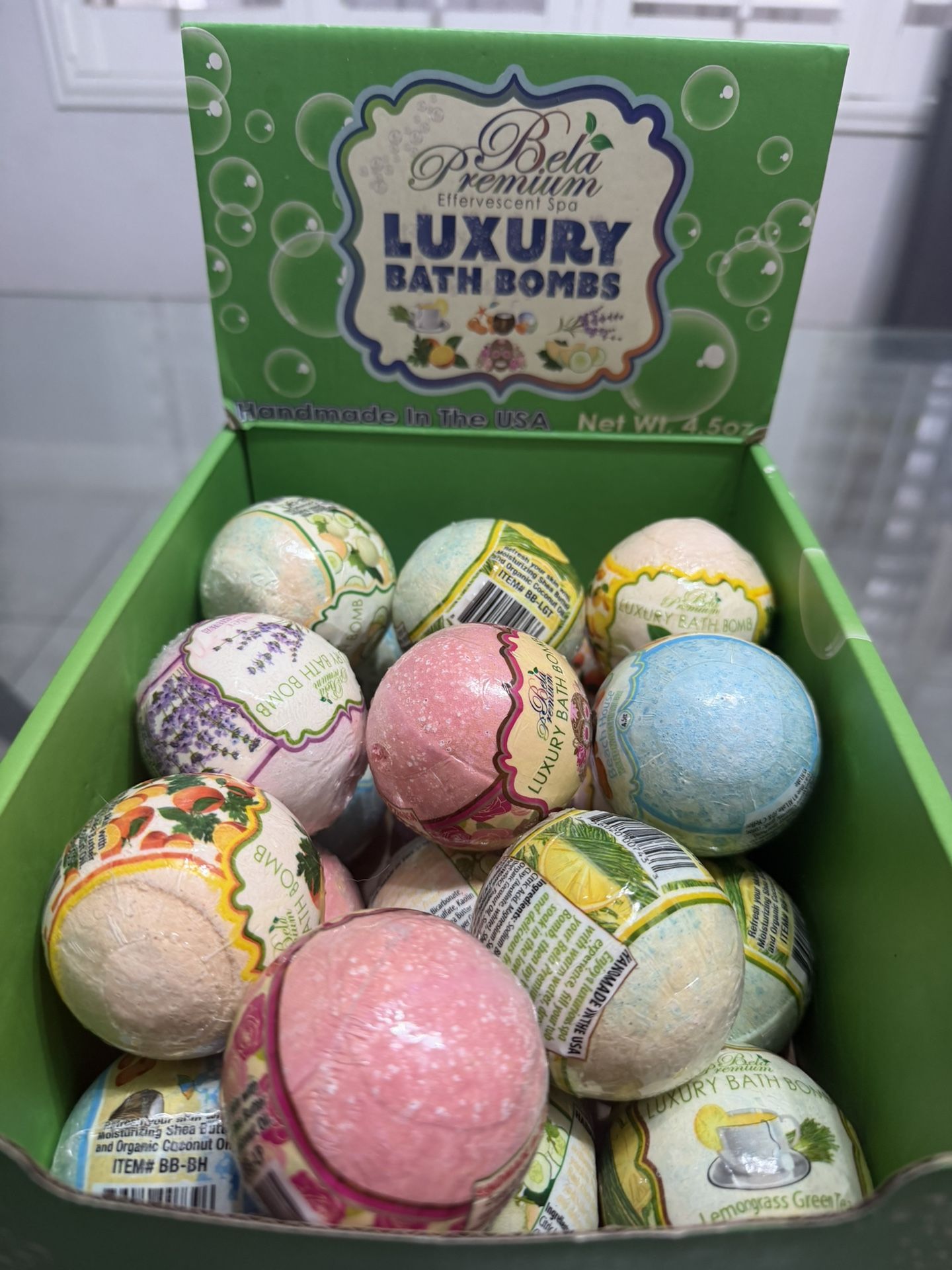 Bella Premium Luxury Bath Bombs