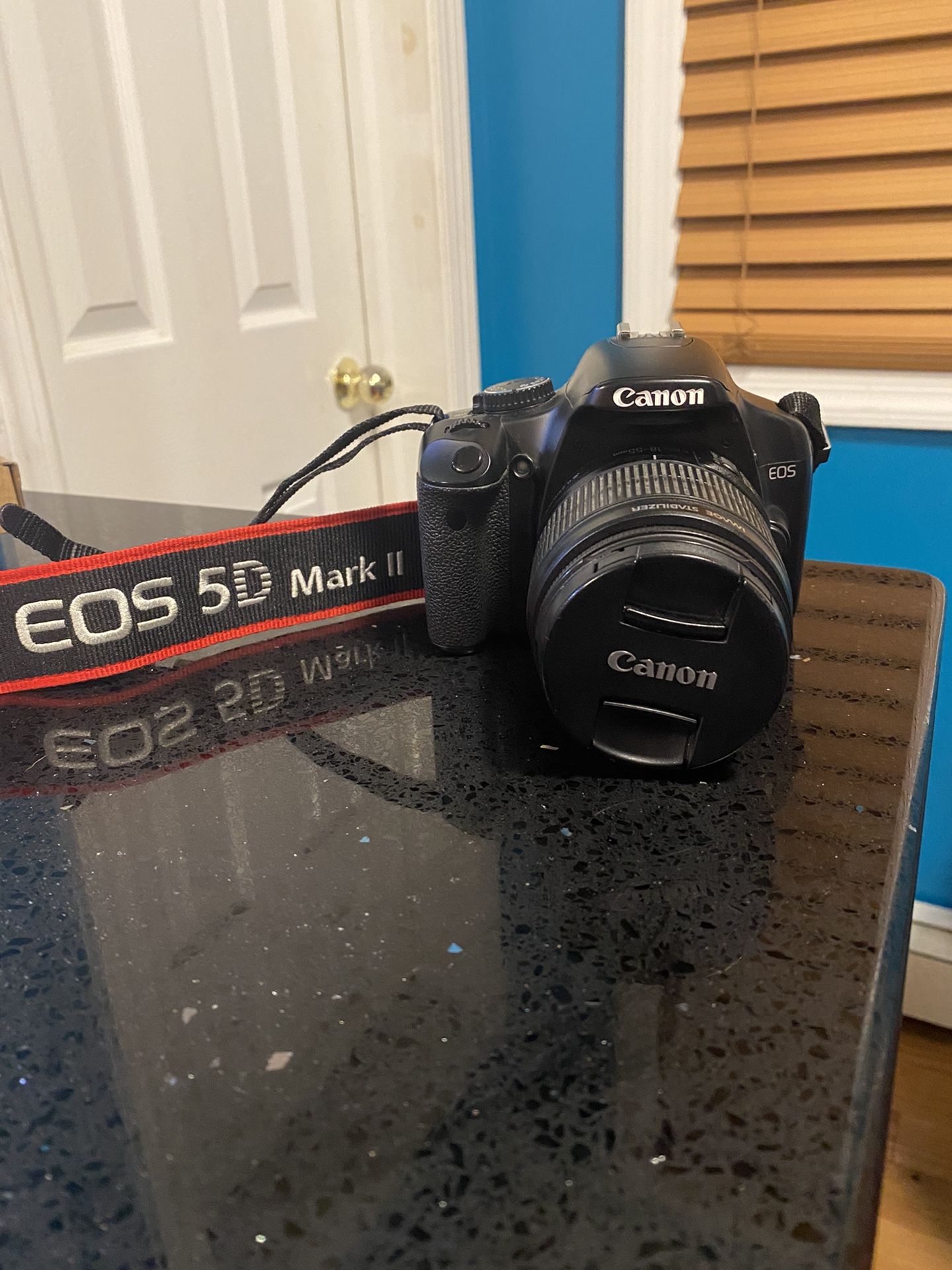 Canon Rebel Eos Xsi Camera With Flash